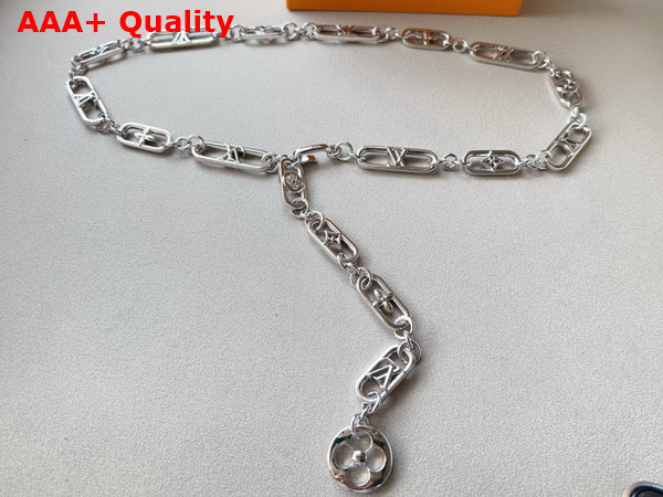 Louis Vuitton My LV Chain Belt in Silver Color Metal Replica