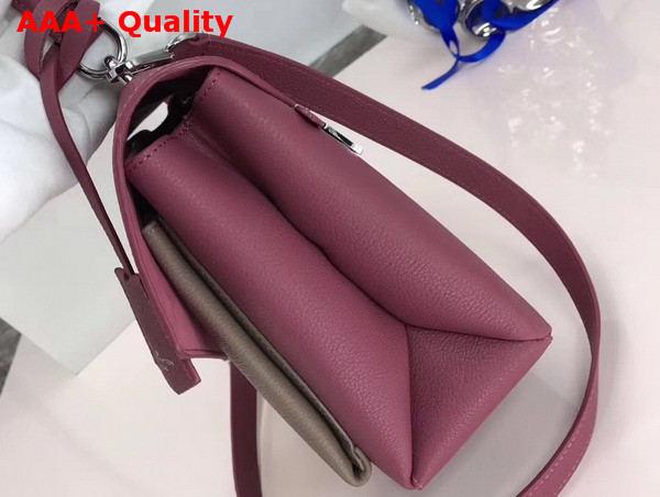 Louis Vuitton Mylockme Light Purple Soft Calfskin with Microfiber Lining Replica