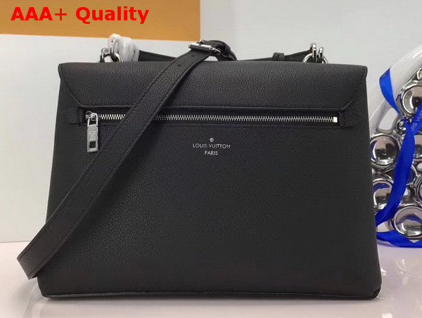 Louis Vuitton Mylockme Noir Soft Calfskin with Microfiber Lining M54849 Replica