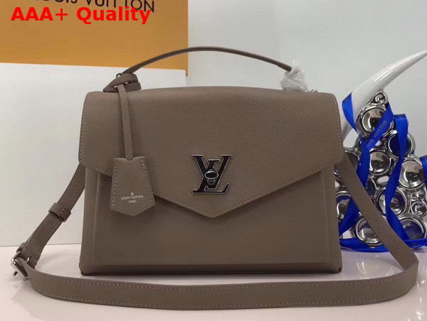 Louis Vuitton Mylockme Taupe Glace Soft Calfskin with Microfiber Lining M54877 Replica