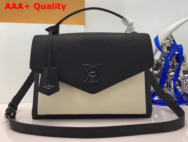 Louis Vuitton Mylockme Vanille Noir Soft Calfskin with Microfiber Lining M54878 Replica