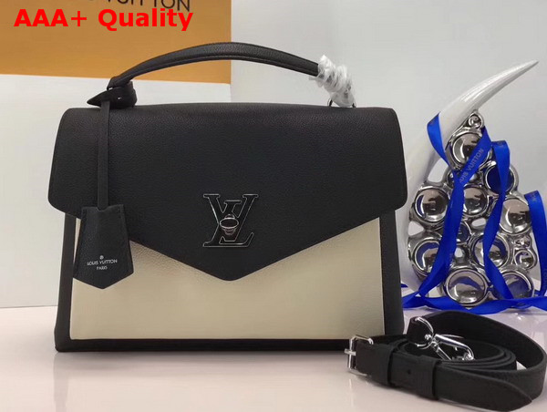 Louis Vuitton Mylockme Vanille Noir Soft Calfskin with Microfiber Lining M54878 Replica