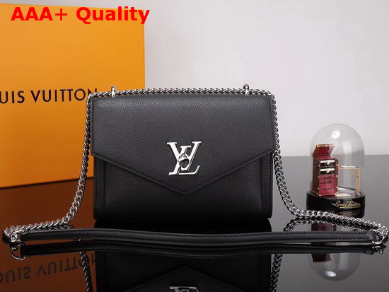 Louis Vuitton Mylockme BB Black Soft Calfskin Replica