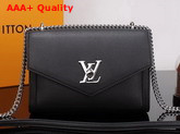 Louis Vuitton Mylockme BB Black Soft Calfskin Replica