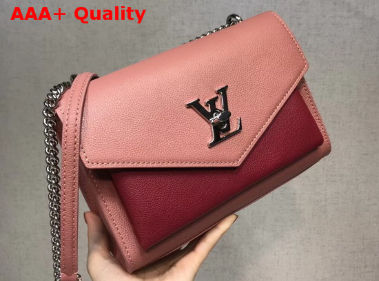 Louis Vuitton Mylockme BB Lockme Burgundy Rose Replica