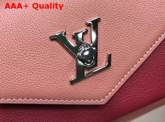 Louis Vuitton Mylockme BB Lockme Burgundy Rose Replica