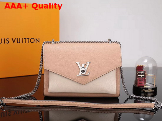 Louis Vuitton Mylockme BB Papyrus Creme Soft Calfskin Replica