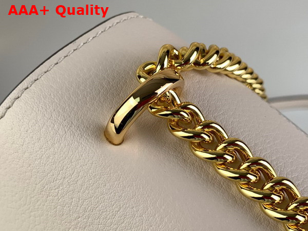 Louis Vuitton Mylockme Chain Bag Rose Trianon Quartz Soft Grained Calfskin M22190 Replica