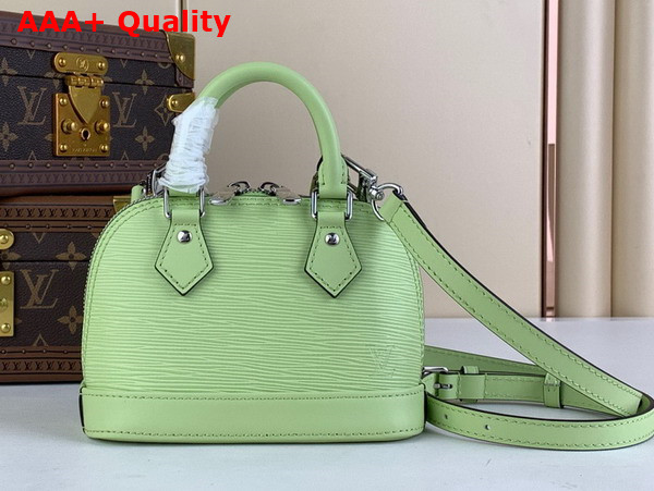 Louis Vuitton Nano Alma Bag in Vert Noto Green Epi Grained Cowhide Leather M82403 Replica