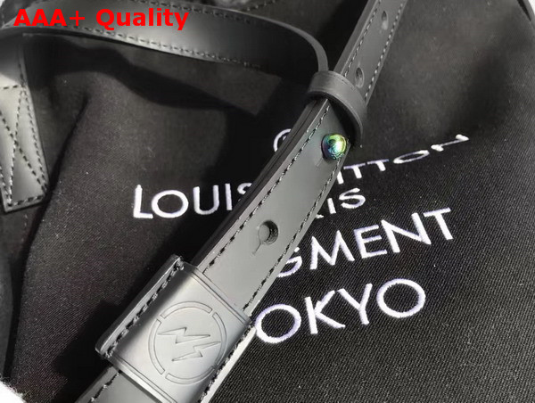 Louis Vuitton Nano Bag in Black Nylon Fabric Replica