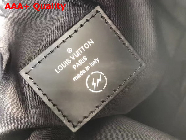 Louis Vuitton Nano Bag in Black Nylon Fabric Replica