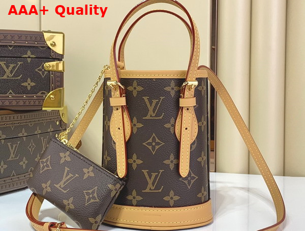 Louis Vuitton Nano Bucket in Monogram Canvas Replica