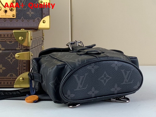 Louis Vuitton Nano Christopher Backpack in Monogram Eclipse Coated Canvas M82769 Replica