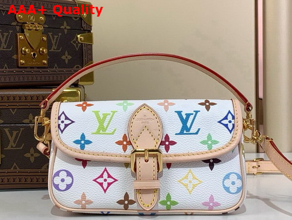 Louis Vuitton Nano Diane Multicolor Monogram Canvas Replica