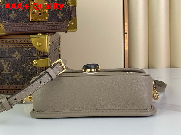 Louis Vuitton Nano Diane in Bicolor Monogram Empreinte Leather Tourterelle Beige Cream M83300 Replica