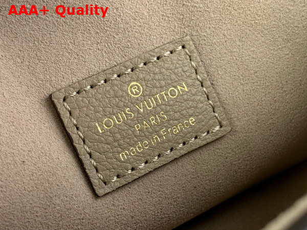 Louis Vuitton Nano Diane in Bicolor Monogram Empreinte Leather Tourterelle Beige Cream M83300 Replica