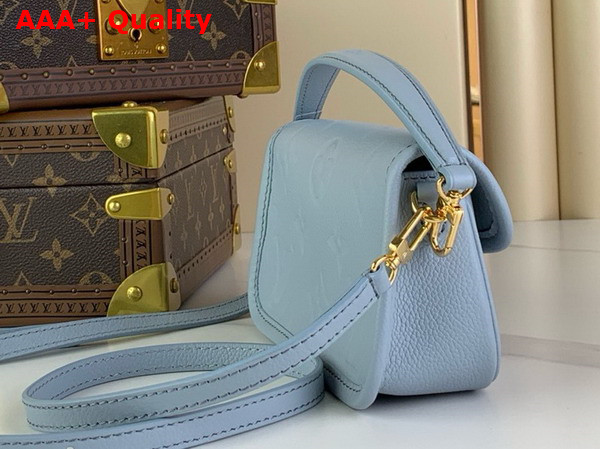 Louis Vuitton Nano Diane in Bleu Olympe Monogram Empreinte Leather M83592 Replica