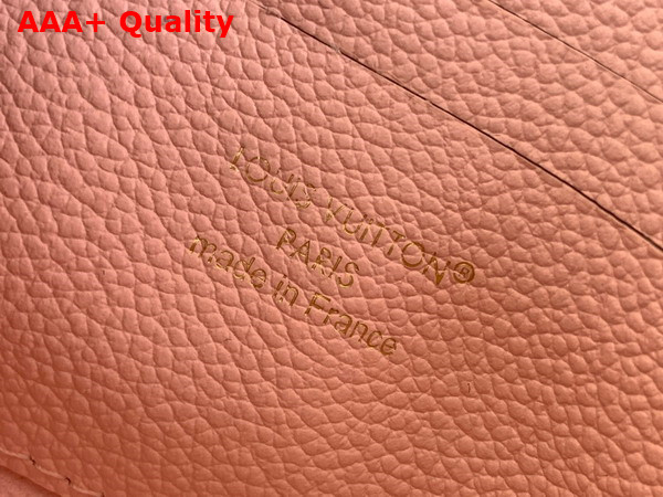 Louis Vuitton Nano Madeleine Bicolor Monogram Empreinte Leather Rose White Quartz M13796 Replica