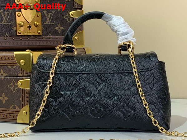 Louis Vuitton Nano Madeleine in Black Monogram Empreinte Leather M12144 Replica