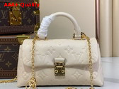 Louis Vuitton Nano Madeleine in Cream Monogram Empreinte Leather M12145 Replica