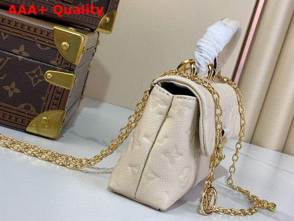 Louis Vuitton Nano Madeleine in Cream Monogram Empreinte Leather M12145 Replica