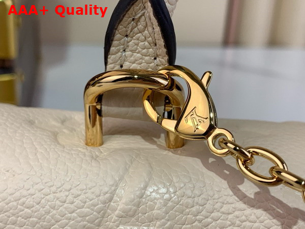 Louis Vuitton Nano Madeleine in Cream Monogram Empreinte Leather M12145 Replica