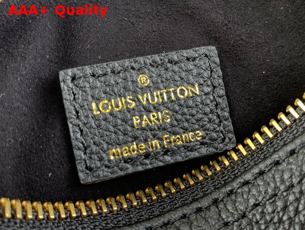 Louis Vuitton Nano Speedy Bag in Black Monogram Empreinte Grained Cowhide Leather with Studs Replica