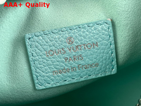 Louis Vuitton Nano Speedy Bag in Pearly Lagoon Turquoise Monogram Empreinte Embossed Supple Grained Cowhide Leather M82342 Replica