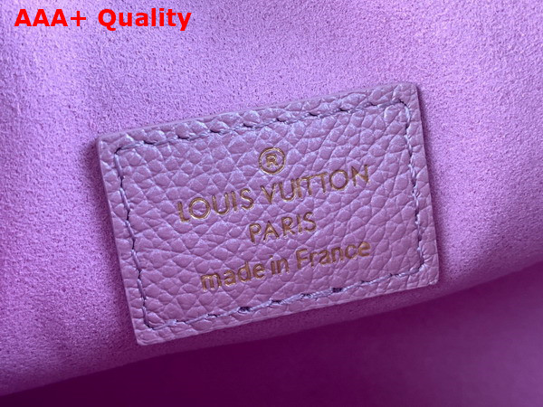 Louis Vuitton Nano Speedy Bag in Pearly Lilac Monogram Empreinte Embossed Supple Grained Cowhide Leather Replica