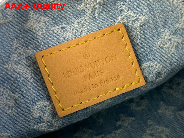 Louis Vuitton Nano Speedy Bag in Sky Blue Monogram Denim M11212 Replica