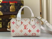 Louis Vuitton Nano Speedy Bag in Sunrise Aquarelle Monogram Empreinte Leather M83452 Replica