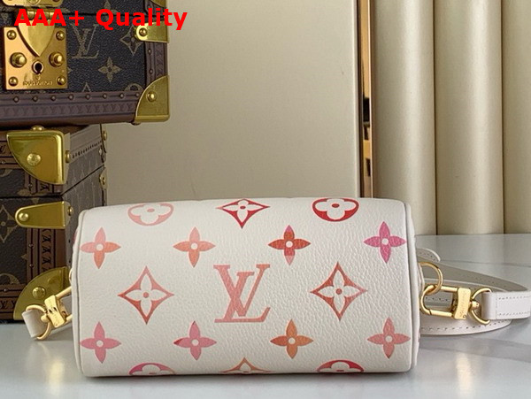 Louis Vuitton Nano Speedy Bag in Sunrise Aquarelle Monogram Empreinte Leather M83452 Replica