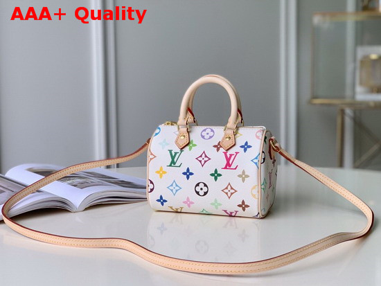 Louis Vuitton Nano Speedy Multicolor Monogram Canvas Replica