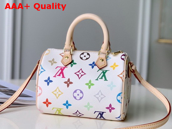 Louis Vuitton Nano Speedy Multicolor Monogram Canvas Replica