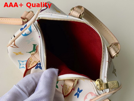 Louis Vuitton Nano Speedy Multicolor Monogram Canvas Replica