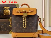 Louis Vuitton Nano Steamer 15 Bag in Monogram Dust Coated Canvas M11630 Replica