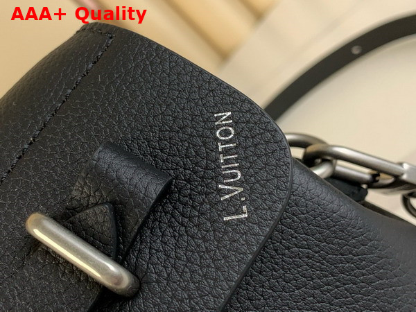 Louis Vuitton Nano Steamer 15 in Black LV Colorado Calfskin M11637 Replica