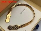 Louis Vuitton Nanogram Bracelet Gold Color Hardware M68992 Replica