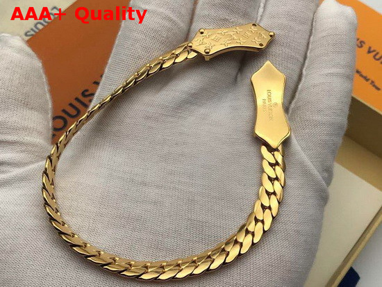 Louis Vuitton Nanogram Bracelet Gold Color Hardware M68992 Replica