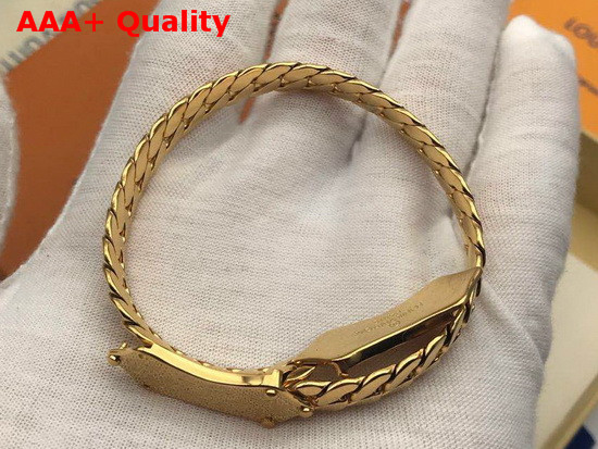 Louis Vuitton Nanogram Bracelet Gold Color Hardware M68992 Replica