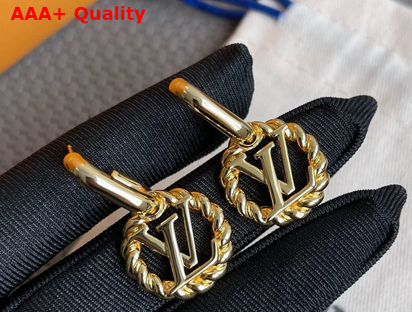 Louis Vuitton Nautical Earrings Gold Color M01838 Replica