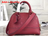 Louis Vuitton Neo Alma BB Handbag in Cherry Berry Monogram Empreinte Leather M44866 Replica