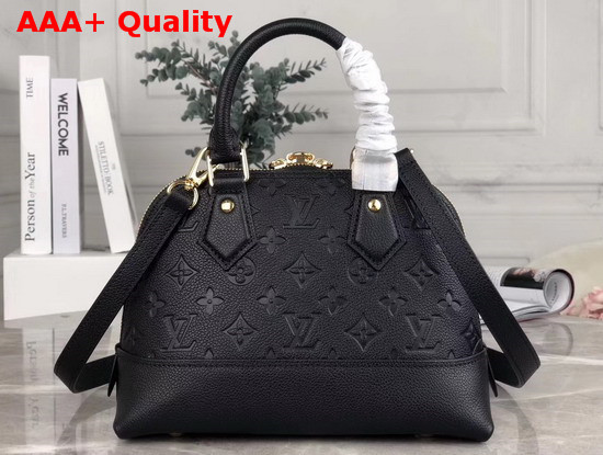 Louis Vuitton Neo Alma BB Handbag in Noir Monogram Empreinte Leather M44829 Replica