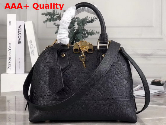 Louis Vuitton Neo Alma BB Handbag in Noir Monogram Empreinte Leather M44829 Replica