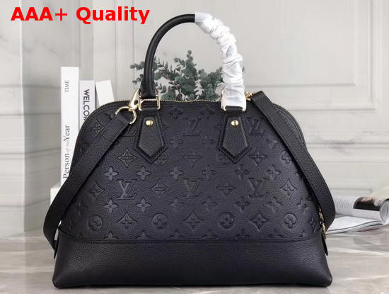 Louis Vuitton Neo Alma PM Handbag in Noir Monogram Empreinte Leather M44832 Replica