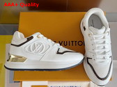 Louis Vuitton Neo Run Away Sneaker in White Mix of Materials 1ACPAH Replica