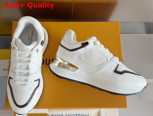 Louis Vuitton Neo Run Away Sneaker in White Mix of Materials 1ACPAH Replica