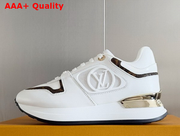 Louis Vuitton Neo Run Away Sneaker in White Mix of Materials 1ACPAH Replica