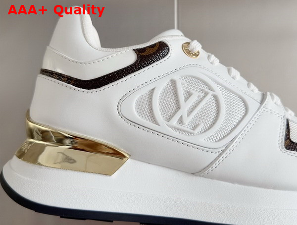 Louis Vuitton Neo Run Away Sneaker in White Mix of Materials 1ACPAH Replica