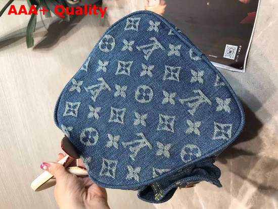 Louis Vuitton Neo Speedy Handbag in Blue Monogram Denim M95019 Replica